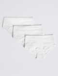 3 Pack Flexifit™ Cotton with Lycra Shorts (6-16 Yrs)