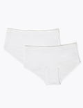 2 Pack Flexifit™ Shorts (6-16 Yrs)