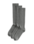 3pk of Cable Knee High Socks