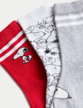 3pk Cotton Rich Snoopy™ Socks