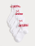 5 Pack Cotton Rich Socks (6 Small - 7 Large)