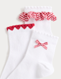 5 Pack Cotton Rich Socks (6 Small - 7 Large)