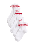 5 Pack Cotton Rich Socks (6 Small - 7 Large)