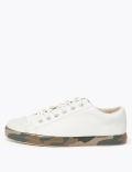 Kids' Camouflage Sole Trainers
