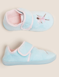 Kids' Riptape Ballerina Slippers (5 Small - 12 Small)
