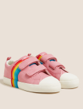 Kids' Freshfeet™ Rainbow Riptape Trainers (5 Small - 12 Small)