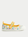 Kids' Floral Mary Jane Pumps