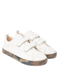 Kids' Camouflage Sole Riptape Trainers