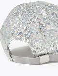Kids' Sequin Baseball Cap