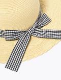 Kids' Straw Sun Hat (6-14 Yrs)