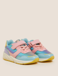 Kids' Freshfeet&trade; Rainbow Riptape Trainers (4 Small - 13 Small)