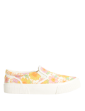 Kids' Canvas Floral Slip-on Pumps
