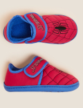 Kids' Spider-Man™ Riptape Slippers (5 Small - 12 Small)