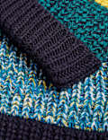 Kids' Colour Block Snood Set (6-13 Yrs)