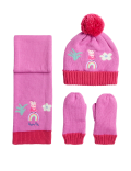 Kids' Peppa Pig™ Hat, Scarf and Mitten Set (1-6 Yrs)