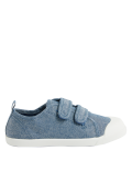 Kids’ Denim Riptape Pumps