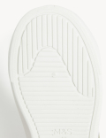 Kids’ Denim Riptape Star Pumps