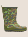 Kids' Camouflage Wellies (13 Small - 7 Large)