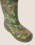 Kids' Camouflage Wellies (13 Small - 7 Large)