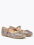 Kids’ Freshfeet™ Glitter Mary Jane Pumps