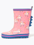 Kids' Unicorn Wellies (5 Small - 12 Small)