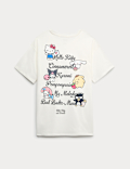 Pure Cotton Hello Kitty&trade; Graphic T-Shirt (2-16 Yrs)