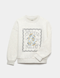 Cotton Rich Graphic Pearl Sweatshirt (6-16 Yrs)