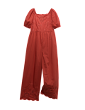 Pure Cotton Embroidered Jumpsuit (2-16 Years)
