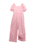 Pure Cotton Embroidered Jumpsuit (2-16 Years)
