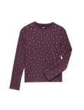 Diamant&eacute; Long Sleeve Top (6-16 Yrs)