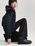 Cotton Rich Studded Kickflare Legging