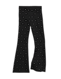 Cotton Rich Studded Kickflare Legging