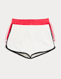 2pk Cotton Rich Runner Shorts (6-16 Yrs)