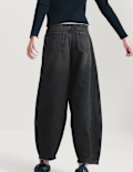 Denim Diamant&eacute; Rose Barrel Leg Jeans (6-16 Yrs)