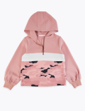 Camouflage Colour Block Zip Hoodie (6-16 Years)