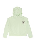 Cotton Flower Embroidered Slogan Hoodie (6-14 Yrs)