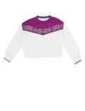 Cotton Rich Leopard Sequin Sweatshirt (6-16 Yrs)