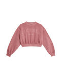 Cotton Rich 'Stockholm' Slogan Cropped Sweatshirt (6-16 Yrs)