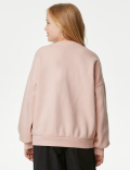 Cotton Rich Slogan Sweatshirt (6-16 Yrs)