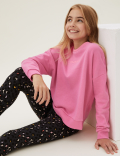 Cotton Rich Embroidered Slogan Sweatshirt (6-16 Yrs)