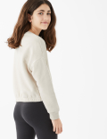 Cotton Rich Slogan Sweatshirt (6-16 Yrs)