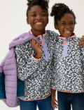 The Leopard-Print Recycled Fleece (2-16 Yrs)