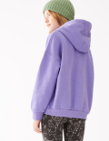 Cotton Rich Plain Hoodie (6-16 Yrs)
