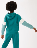 Cotton Rich Colourblock Hoodie