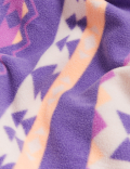 Aztec Print Fleece Top