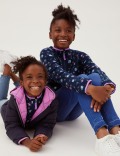 The Floral-Print Recycled Fleece (2-16 Yrs)
