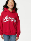 Cotton Rich Arizona Slogan Hoodie (6-16 Yrs)