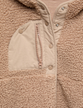 Borg Oversized Jacket (6-16 Yrs)