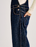 Denim Barrel Dungarees (6-16 Yrs)
