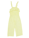 Printed Frill Jumpsuit (6-14 Yrs)